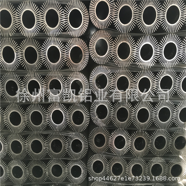 厂家供应太阳花铝型材 电源外壳铝型材 散热器铝型材 铝型材锯切