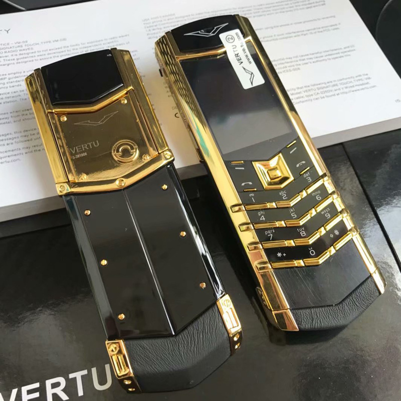 Cross-Border Vertu Mobile Phone K8+ Luxury Straight Personalized Functional Machine Button Mobile Phone for the Elderly Export Cross-Border Vertu Mobile Phone K8+ Luxury Straight Personalized Functional Machine Button Mobile Phone for the Elderly Export