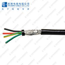 胜牌通讯信号电缆RVVP8*0.2MM屏蔽抗干扰传输电缆安防监控电缆线