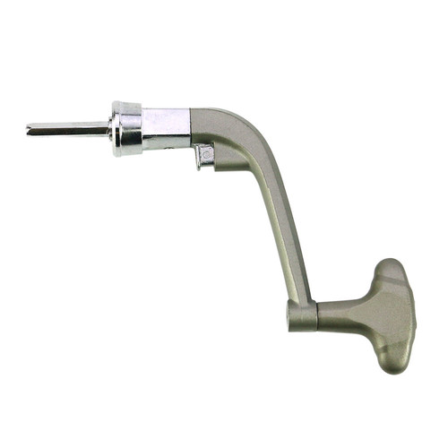 Large and medium-sized semi-metallic folding handle, black metal at the folding part, fishing rod arm