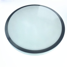 铝外框吸顶灯外壳 口径230铝银边纯白罩250含底盘LED吸顶灯套件