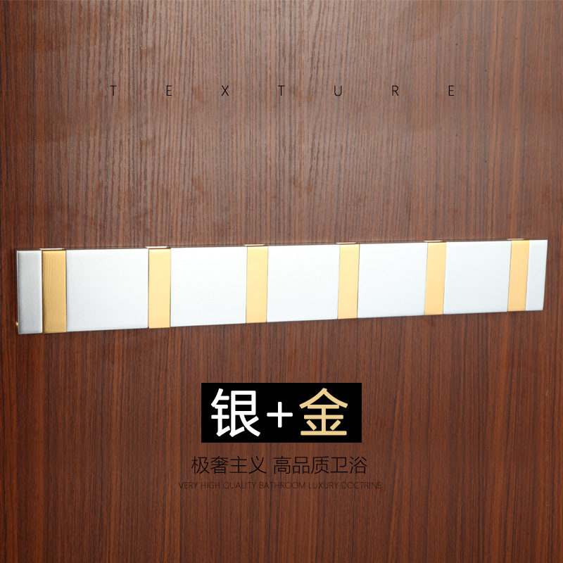 Dima ropa gancho fila gancho colgador de pared gancho de ropa detrás de la puerta ropa gancho armario gancho ropa gancho