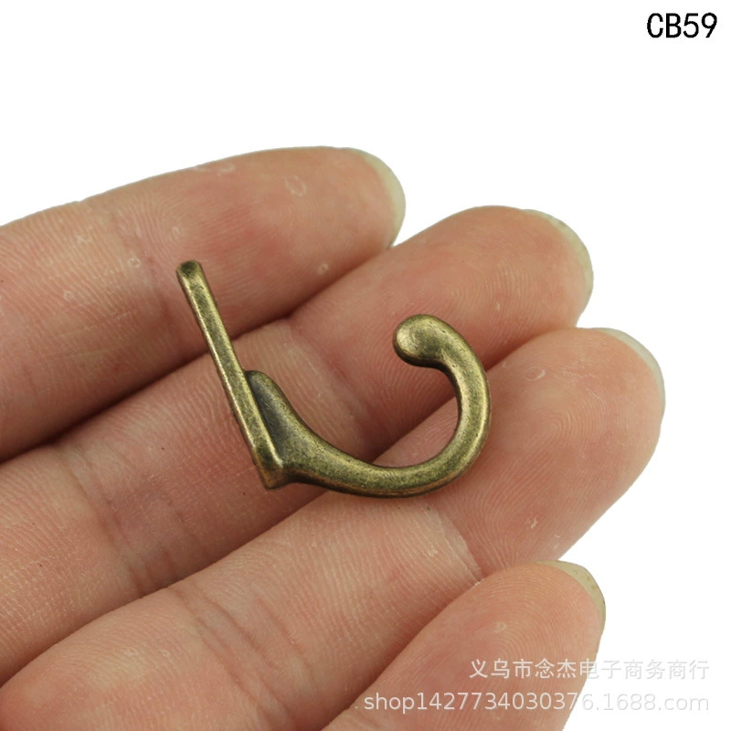 8*27mm мини малый крюк одиночное отверстие из алюминиевого крюка декоративный крюк единичный крюк специальный мини крюк