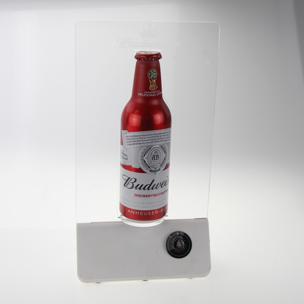 餐厅呼叫广告牌服务呼叫器 茶楼下单呼叫器免费充电买单呼叫器