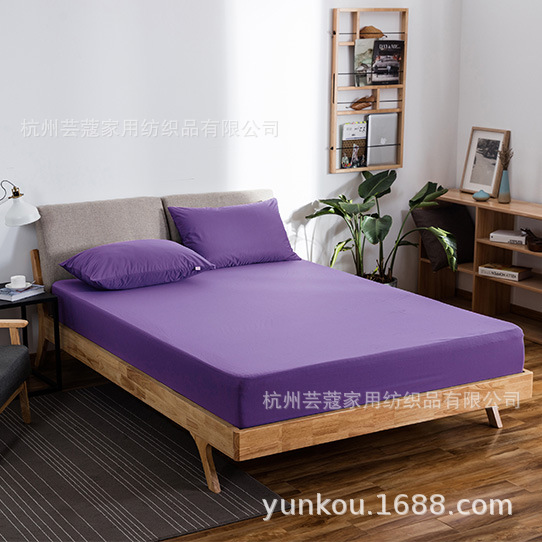 El Amazonas transfronterizo de punto impermeable sábana ajustable color sólido anti-ácaro de Comercio Exterior Hotel sábana ajustable Simmons colchón de protección