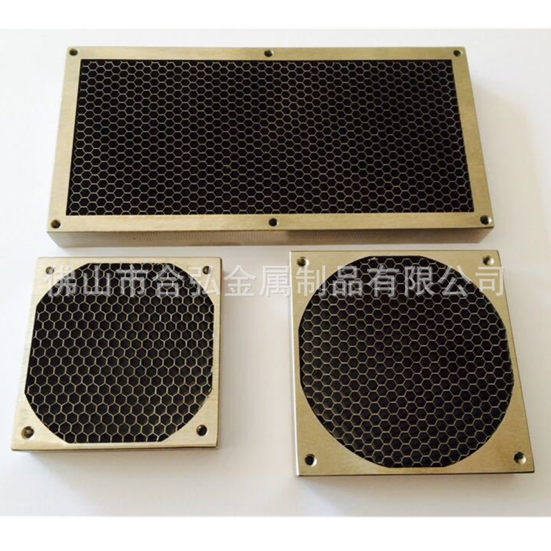 厂家专业生产微孔细孔异性梯形弧形铝蜂窝芯不锈钢蜂窝芯