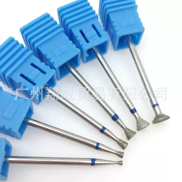 Hot-Selling Foreign Trade Nail Drill Diamond Grinding Head Diamond Polishing Dead Skin Removal Nail Machine Accessories Cross-Border Dead Skin Removal