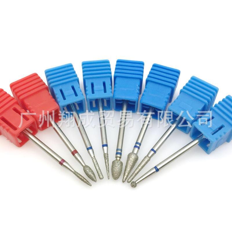 Nail Emery cabeza de molienda Comercio exterior diamante caliente cabeza de molienda de diamante varilla de molienda aguja accesorios de la máquina de molienda