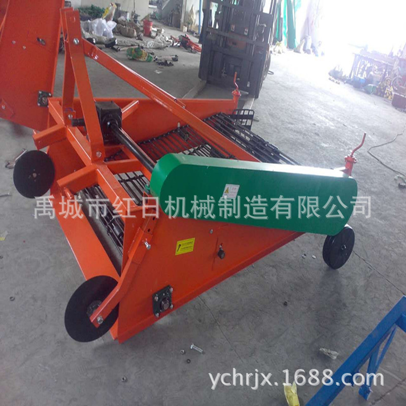 供应土豆收获机销售双行抛撒土豆收获机4U 2马铃薯收获机