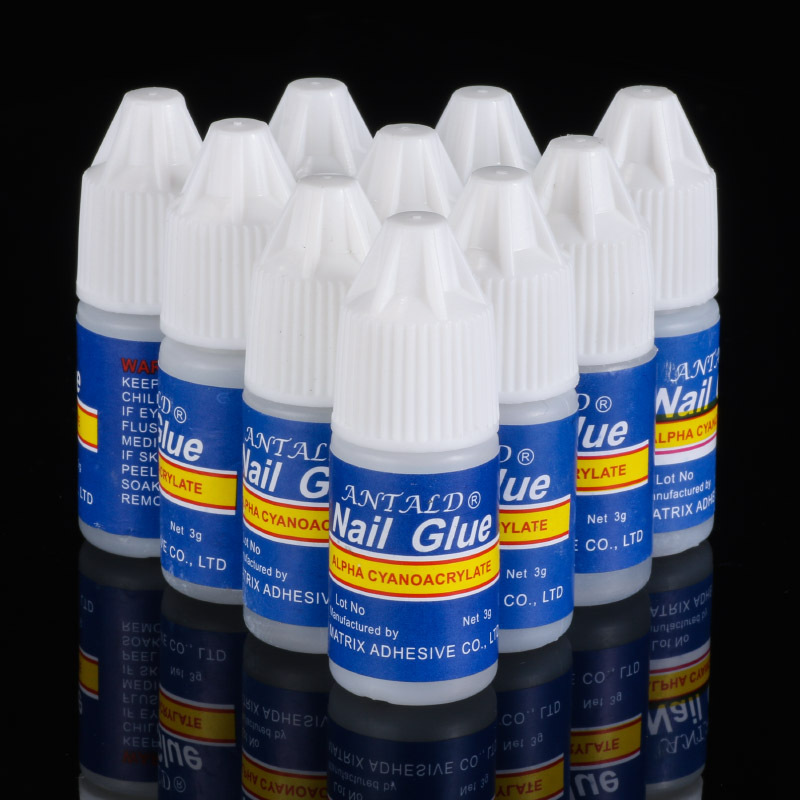 Pegamento especial para decoración de uñas y doble párpado, pegamento para uñas de 3g, pegatinas para uñas, pedrería, piezas de uñas postizas, pegamento para uñas
