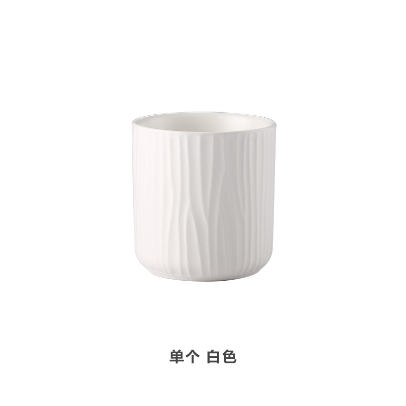 Hogar taza de enjuague bucal de cerámica taza de agua familia Hotel B & B taza de lavado taza de cepillo de dientes traje