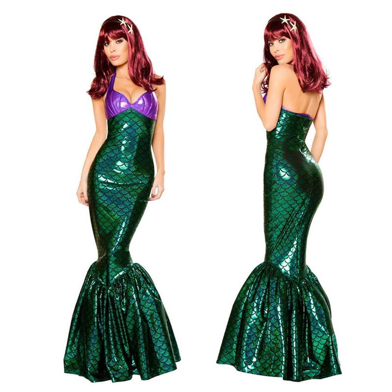 2017 new fairy tale mermaid costume Halloween Party party masquerade costume Mermaid