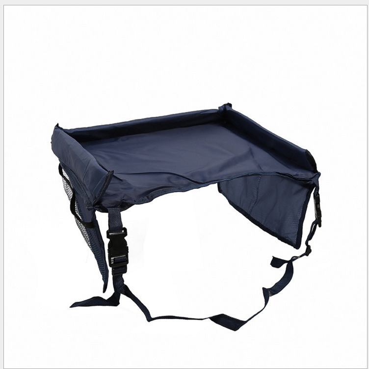 Mesa de almacenamiento de juguetes para niños montada en el automóvil Tablero de dibujo Asiento DE SEGURIDAD Bandeja Estante de bebidas Silla Bolsa de almacenamiento de espalda Impermeable