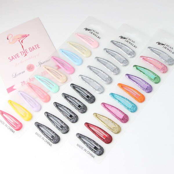 children's hairgrip drop-shaped