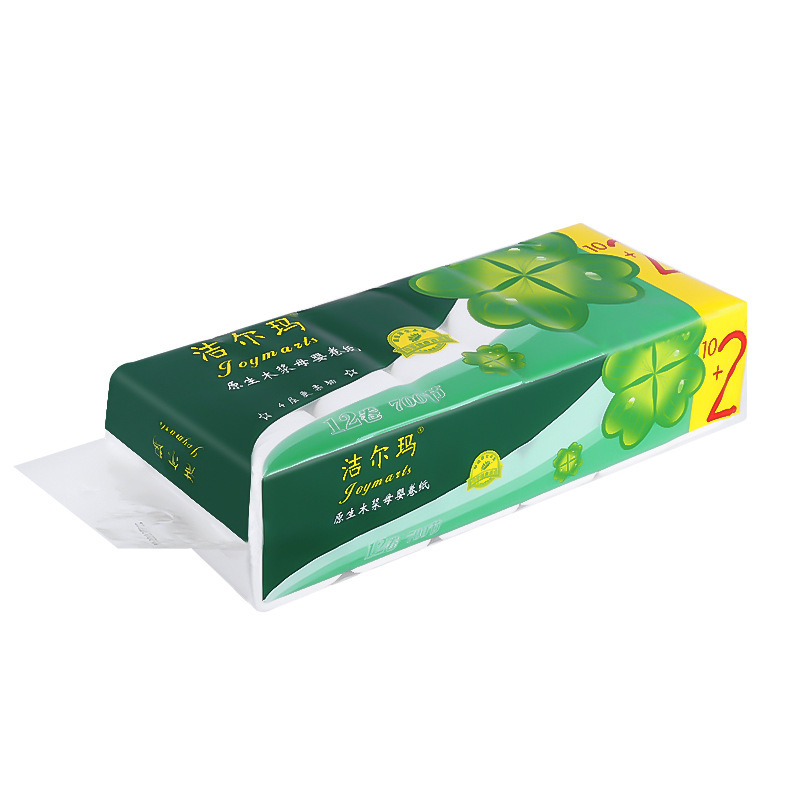 洁尔玛卷纸 母婴卷纸12卷装纸巾促销拉新粉丝卫生纸一提代发