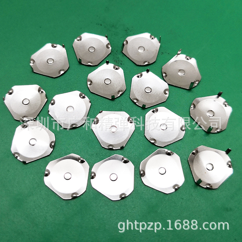 Factory wholesale 4 to 12mm triangular pot slices 4 to 12mm no feet short feet long feet pot slices