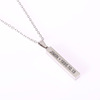 Persistent defense juvenile group sweater chain collective personal style vertical necklace fashion titanium steel necklace