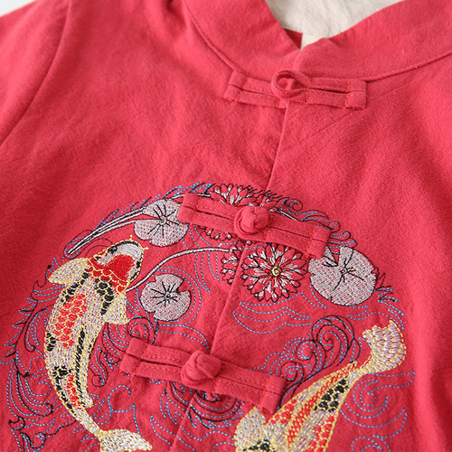 NATIONAL STYLE CHILDREN'S CLOTHING SET FOR BOYS AND GIRLS, COTTON AND LINEN SUIT, SPRING AND AUTUMN CHINESE STYLE, CHILDREN'S REPUBLICAN ERA OUTFIT, BABY TANG SUIT