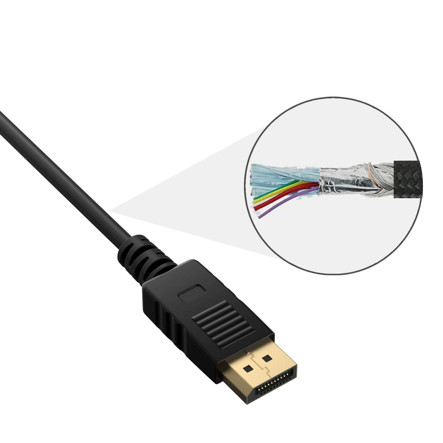 Интерфейс Dp1.4 144 кабель данные 4k60hz подключение графическая карта DisplayPort сетевой кабель