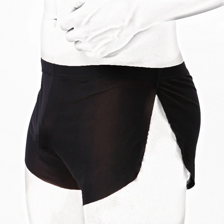 Men's Underwear Classic Boxer Briefs Creative Mesh Arrow Boxer Briefs Breathable Sexy Low-Waist Men's New Summer Shorts