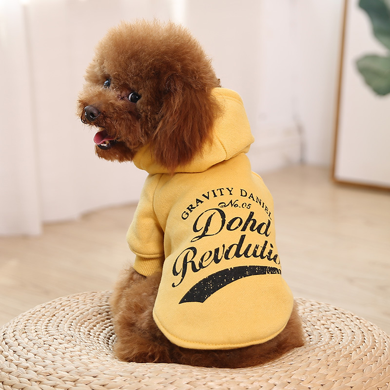 De una sola pieza de entrega suéter para perros ropa para perros de peluche de otoño e invierno ropa para mascotas al por mayor Amazon Ropa para perros de comercio exterior