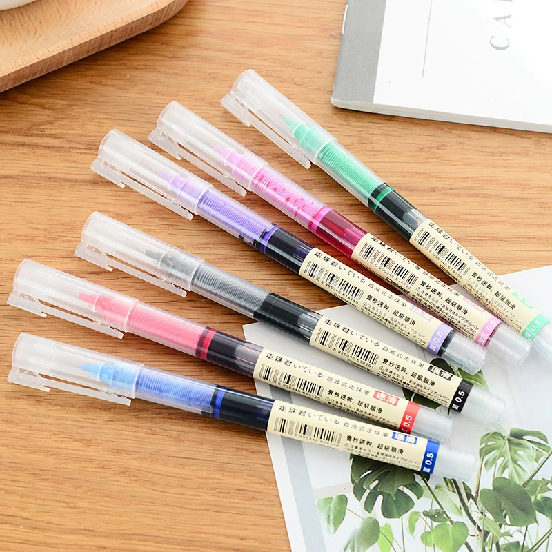 点石 Rollerball rollerball pen, water-based pen for students, 0.5mm