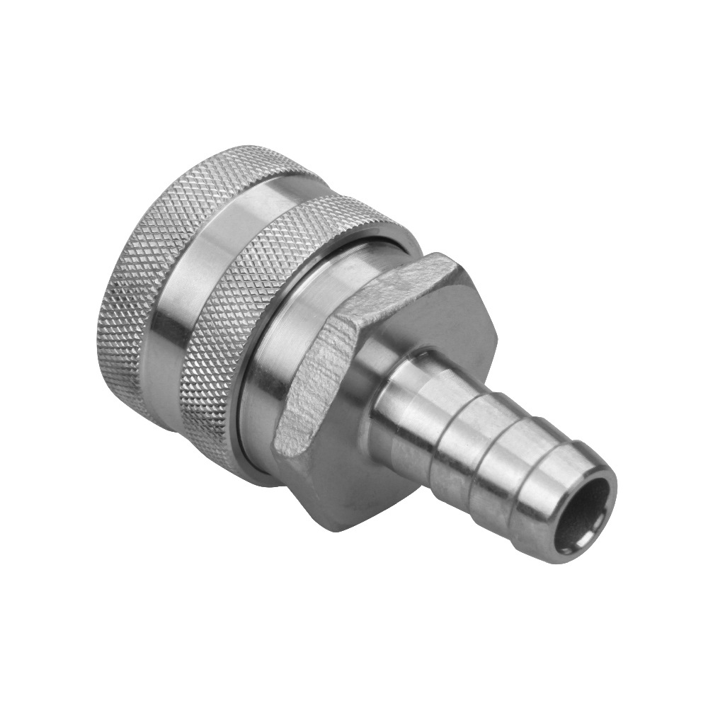 厂家批发  快插不锈钢快插管件 1/2”母头4分快插