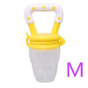 Children's chewy pacifier for fruits and vegetables, teether for supplementary food