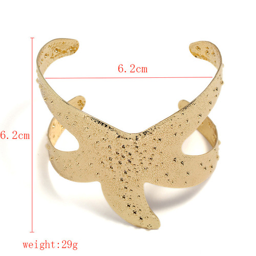 Cross-border European and American bracelet, Amazon starfish-shaped bracelet, Wish source jewelry bracelet