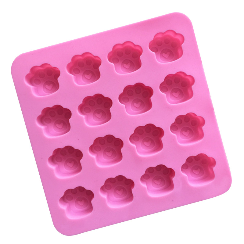 16-piece cute cat claw cartoon plaster mold doll coolomi Crystal epoxy handmade epoxy mold