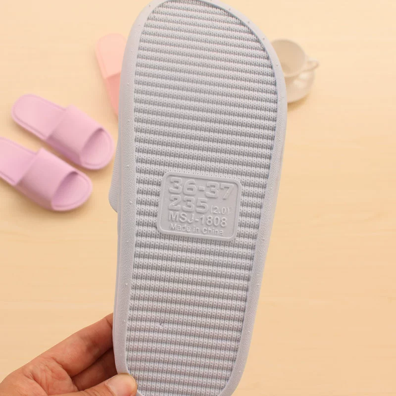 Summer slippers, shoes PVC, Japanese slide for beloved, footwear, soft sole