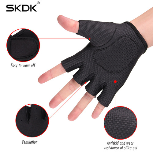 Sports fitness gloves, diving cloth equipment, anti-slip and shock-proof hand guards, gym bench press barbell fitness protective gear