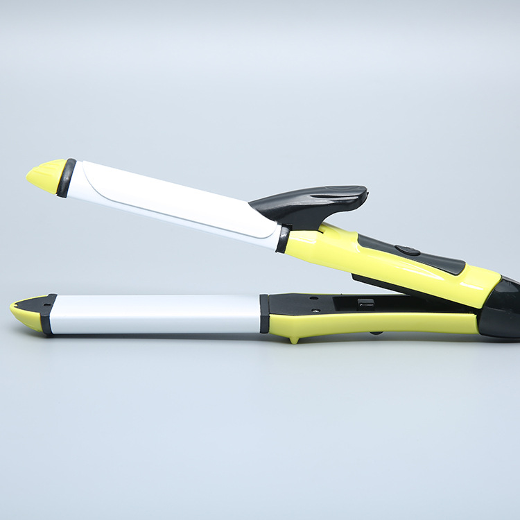 Korean-style two-in-one curling iron straight curling stick dual-purpose bangs with inner buckle straightener splint hair iron bangs