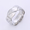 Wavy accessory, ring stainless steel, European style, factory direct supply