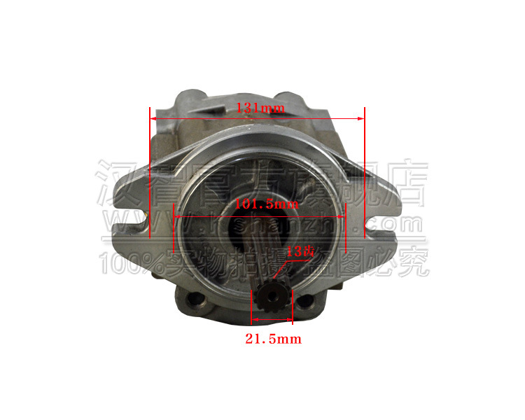 Bomba de engranajes hidráulicos de carretilla elevadora Mitsubishi 91K71 - 10100 Mitsubishi F28B F19D accesorios de carretilla elevadora bomba de aceite de engranajes