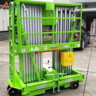 定制6米高空作业车 车载式小型电动液压升降机移动式铝合金升降