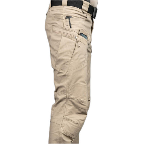 Angken Spring and Autumn IX7 tactical pants men's slim stretch 9 military fan training pants outdoor overalls trousers straight combat pants
