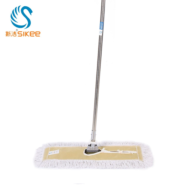 Фабрика прямая 40 см плоская Швабра стержень из нержавеющей стали хлопчатобумажная пряжа пыль толчок отель большое место подряд перетаскивание