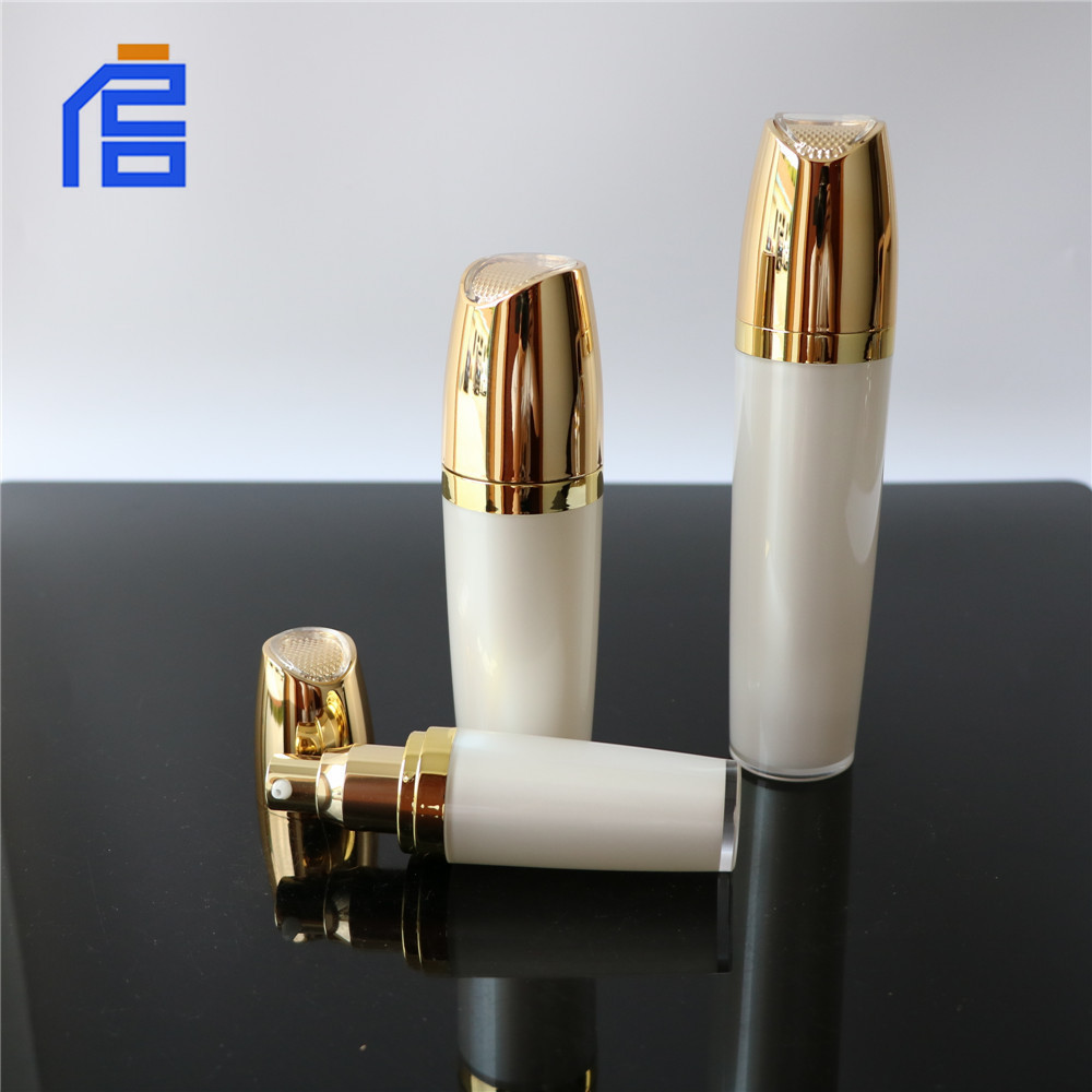 厂家加工新款亚克力60ML乳液瓶  护肤品包装可烫印LOGO量大价优