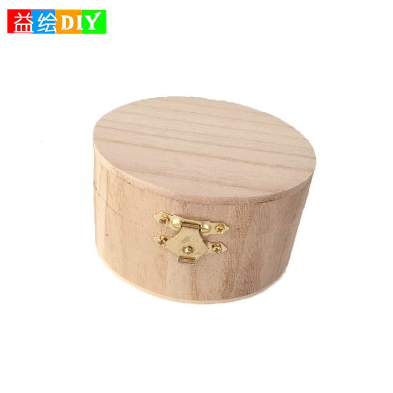 Los niños de madera hecha a mano DIY caja joyería creativa Ventas Directas la fábrica Infantil Educación Temprana juguetes educativos Venta caliente