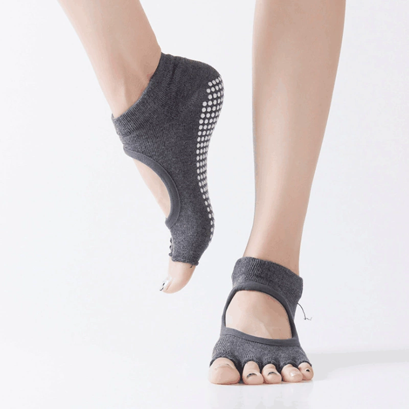 Socks for yoga, backless, wholesale
