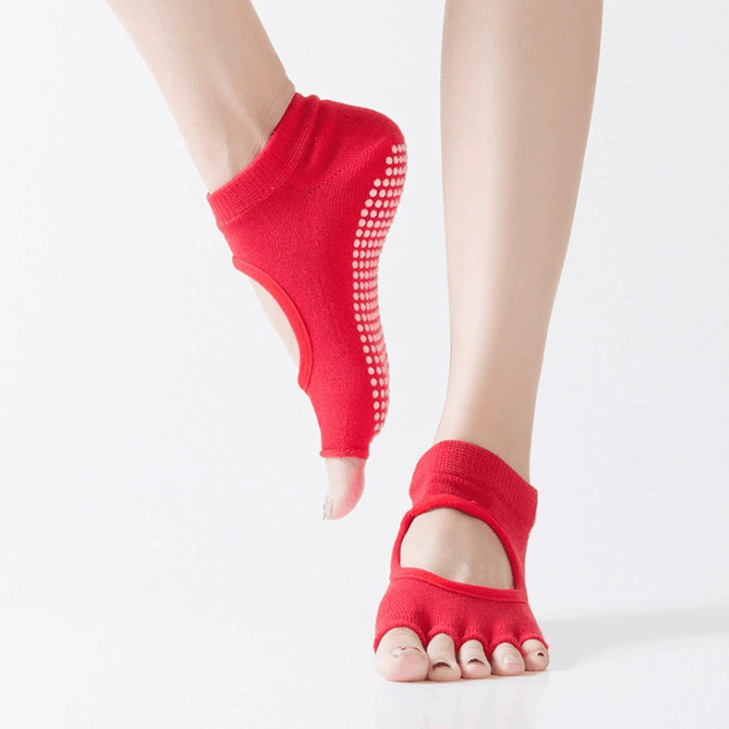 Socks for yoga, backless, wholesale