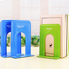 Chuangyi CY2471 office student stationery desktop metal bookend retractable iron book rack 7.5 inch 2 pieces