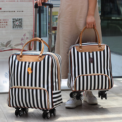Spinner trolley bag, short-distance travel bag, large-capacity luggage bag, men's and women's handbag, business trip, Korean style travel bag