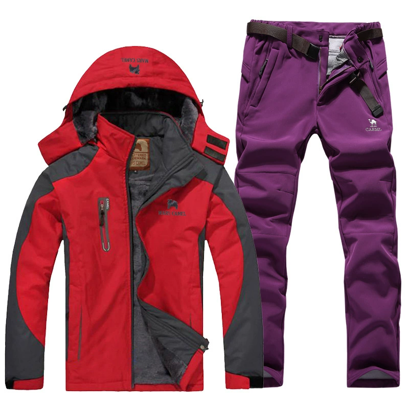 Winter travel jacket for men and women, ski climbing set, for beloved