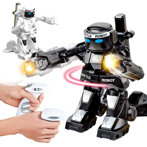 Foreign trade 2.4G somatosensory remote control robot toy, two-person competitive fighting robot model