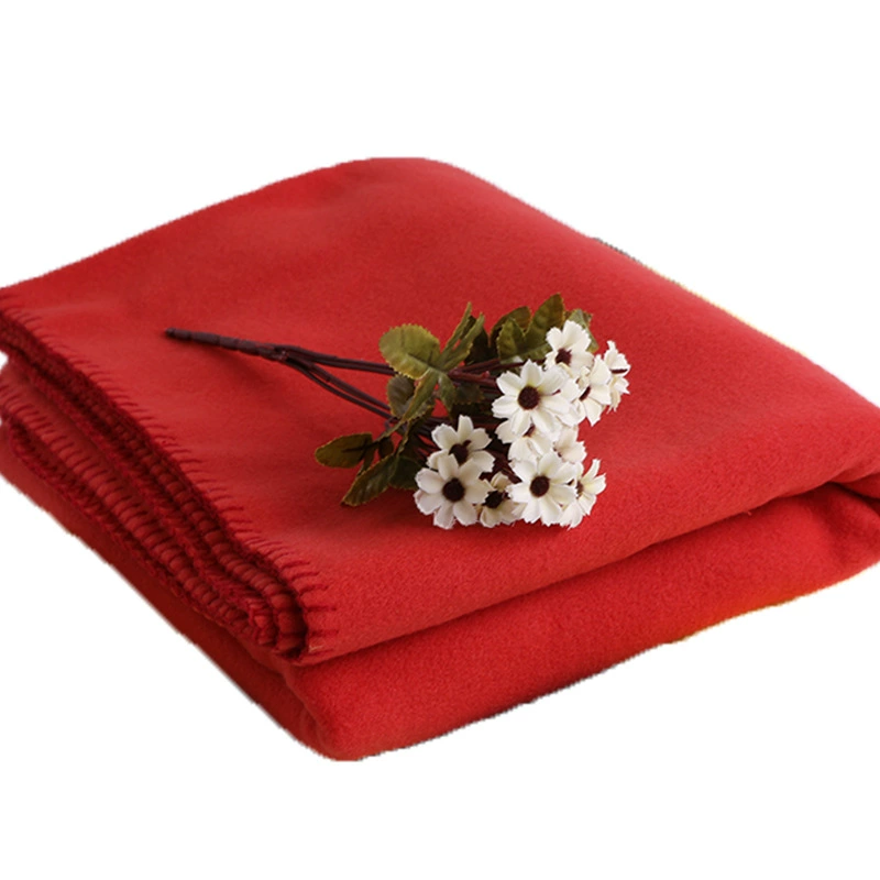 Прямые поставки с фабрики двухстороннее бархатное одеяло Внешняя торговля двухстороннее бархатное флисовое однотонное одеяло может добавить узор ЛОГОТИП