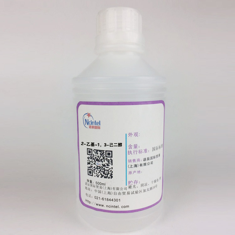 现货供应日本协和2-乙基-1.3-己二醇 聚酯增塑剂 驱蚊醇 500ml装