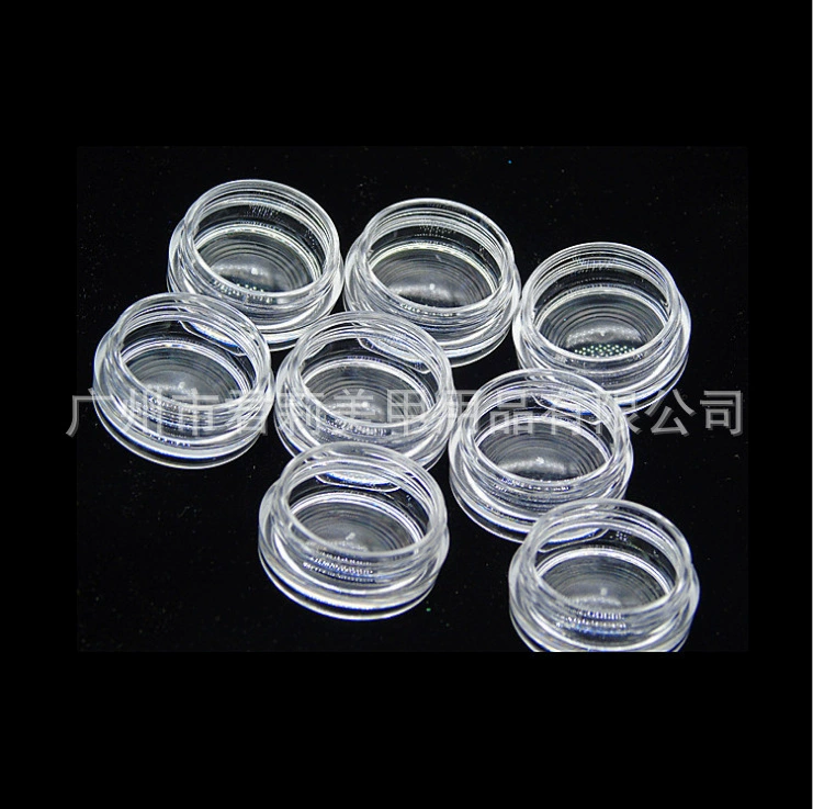 Оптовые принадлежности для ногтей упаковочная бутылка Алмазная коробка со стразами и жемчугом 2,5 г бутылка для теней для век