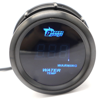 汽车改装12V 水温表 蓝色指示灯 批发代发  52mm 2英寸 仪表|ms